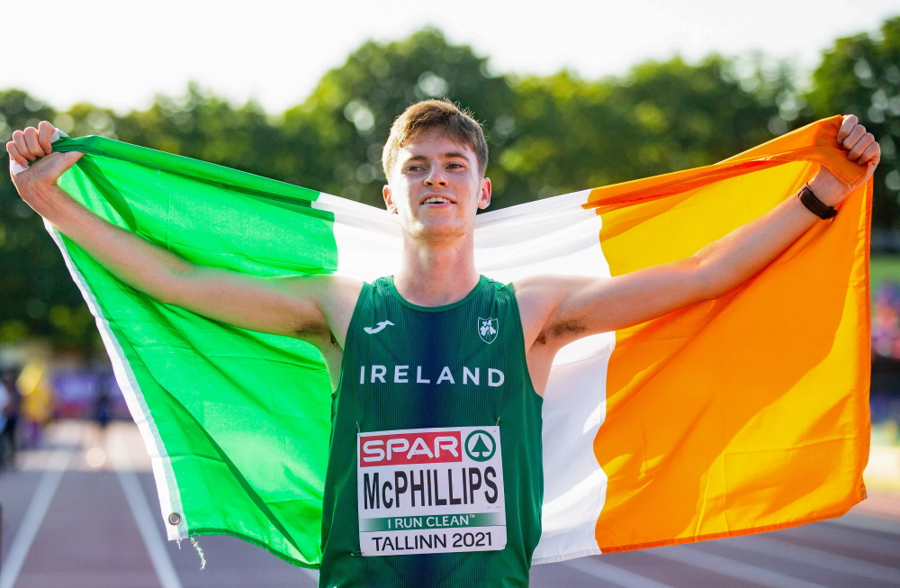 Historic record-breaking day for Irish athletes in Tallinn