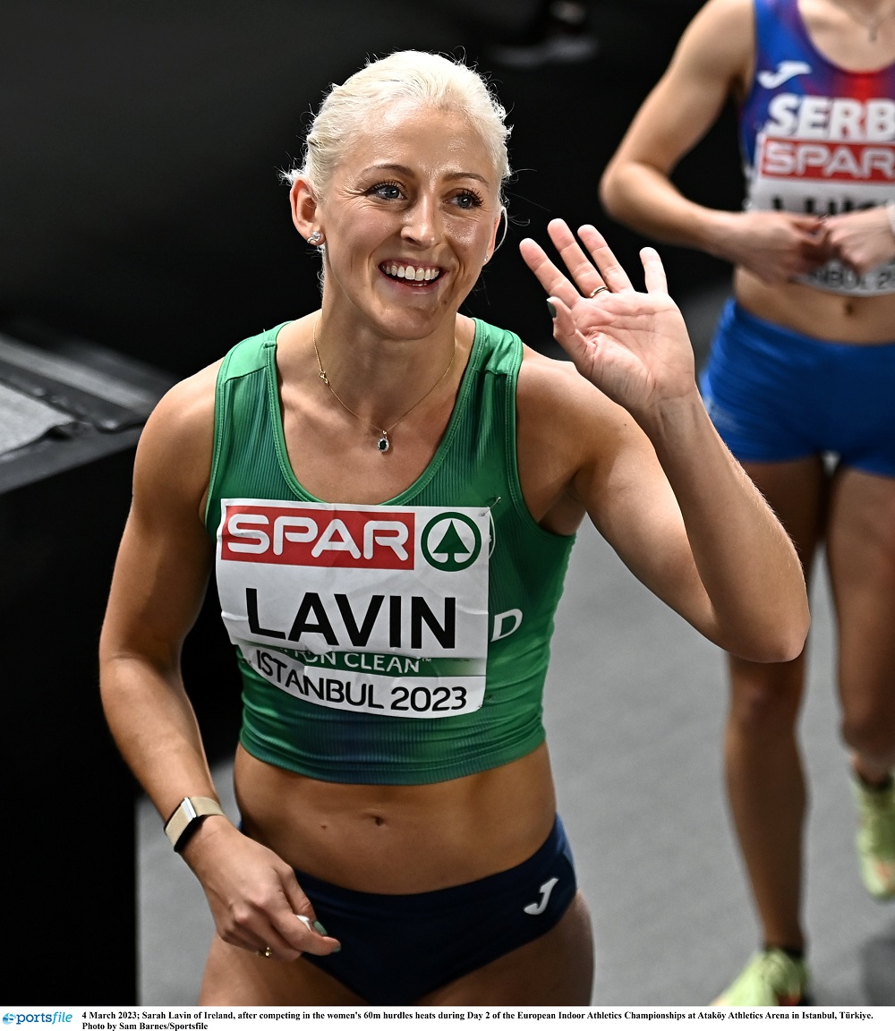 SARAH LAVIN QUALIFIES FOR EUROPEAN 60M HURDLES FINAL