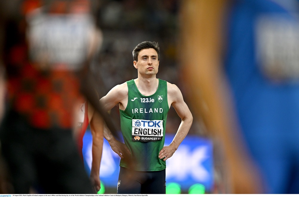 MARK ENGLISH BETTERS HIS NATIONAL 800M RECORD IN FINLAND