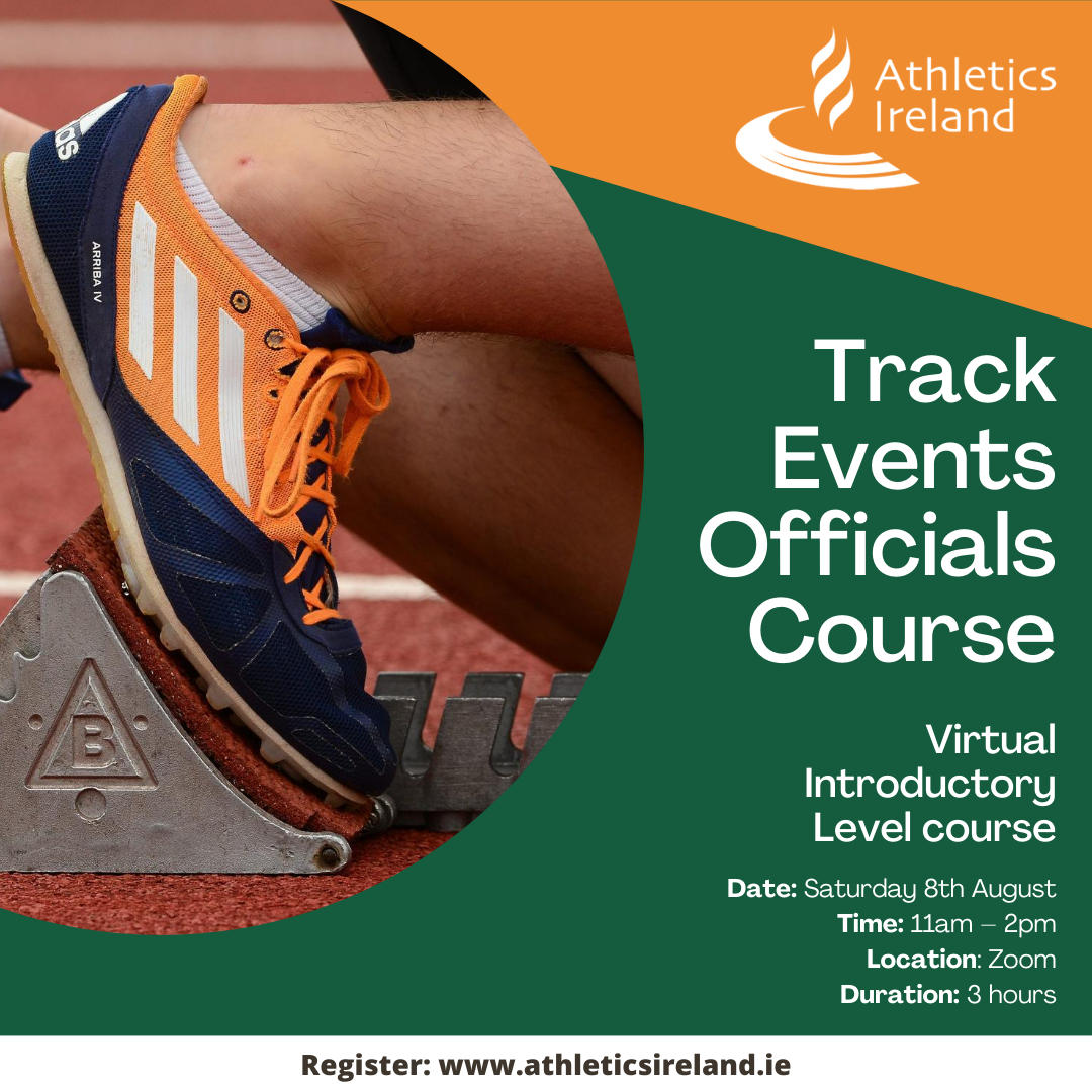Virtual Intro Level Officials Course- Track Events including Race Walking