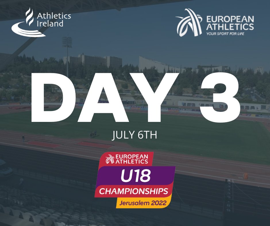 NATIONAL RECORDS AND PBS ORDER OF DAY 3 AT EUROPEAN U18 CHAMPS