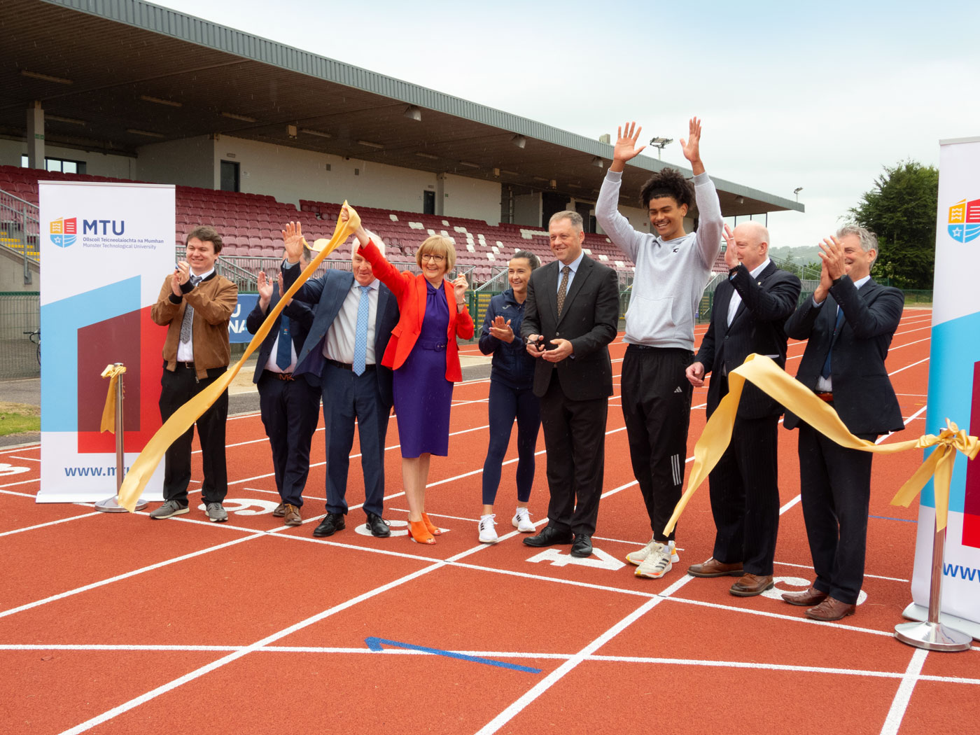 World-Class Athletics Track Reopens at MTU