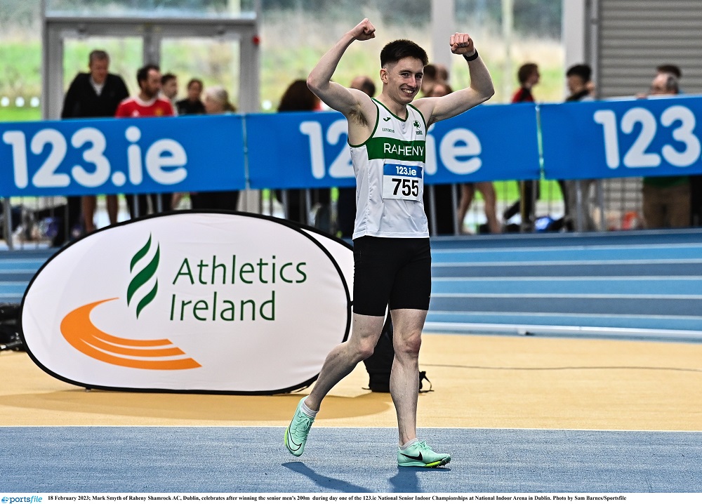 SMYTH AND MAWDSLEY SPARKLE IN 200M AS MCELHINNEY RETAINS 3000M TITLE