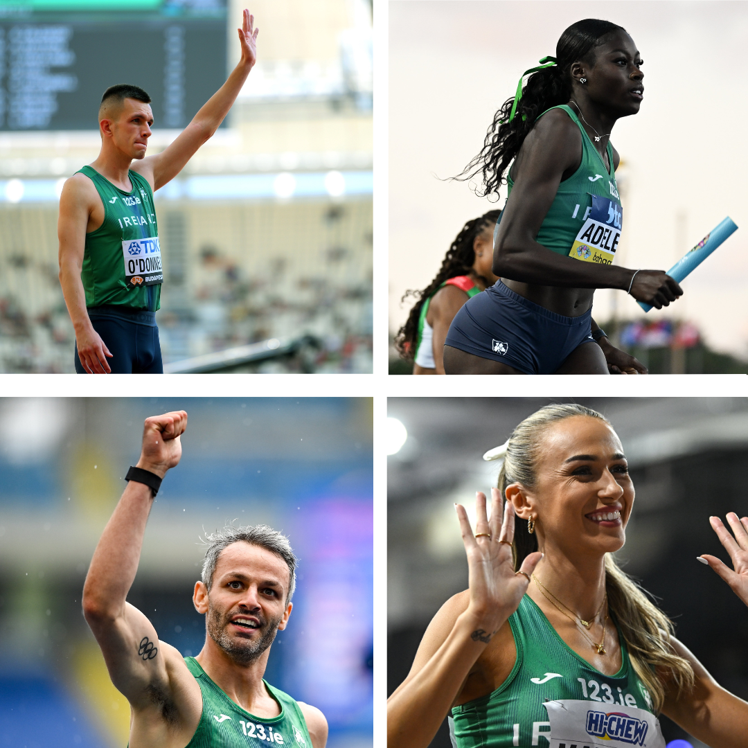 IRISH TEAM CONFIRMED FOR MIXED 4X400M RELAY FINAL AT EUROPEAN ATHLETICS CHAMPIONSHIPS