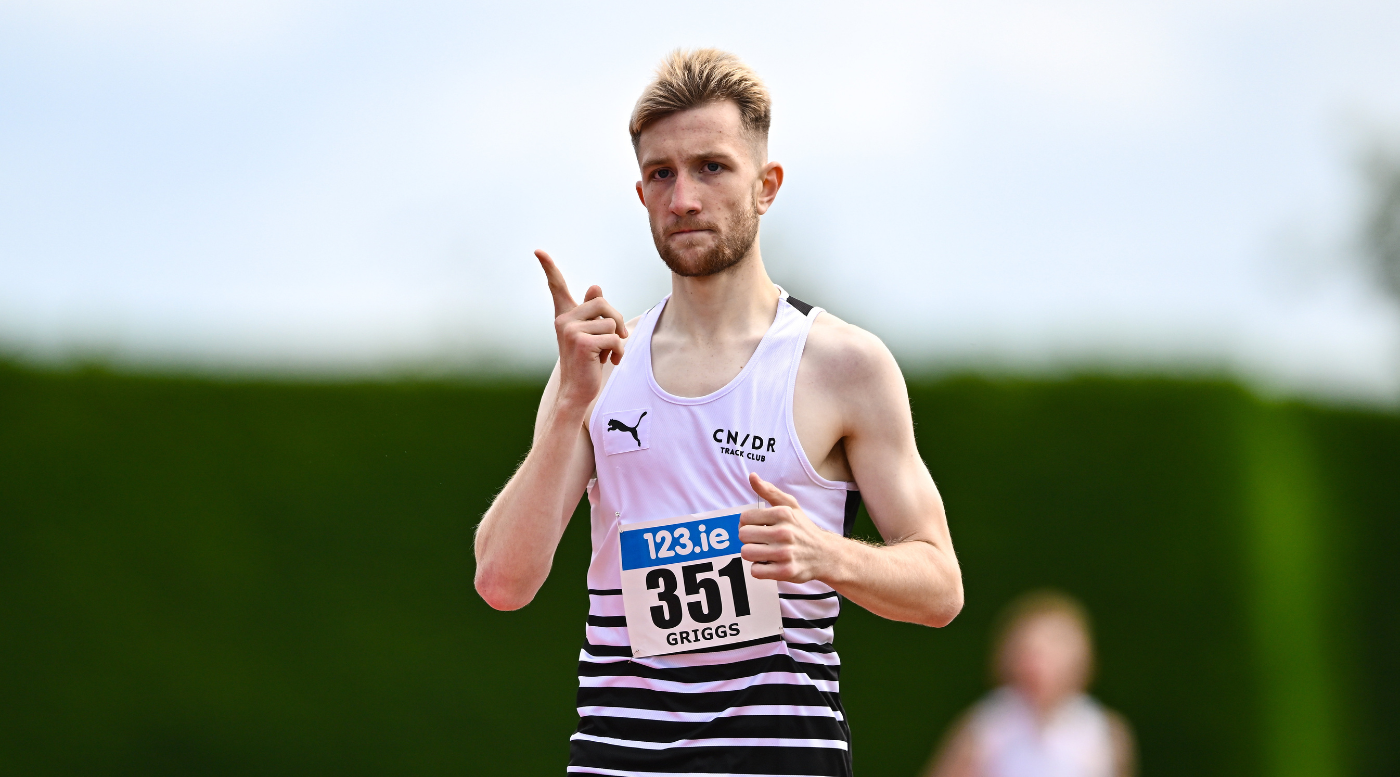 Griggs lowers own Irish U20 Mile Record at Morton Games
