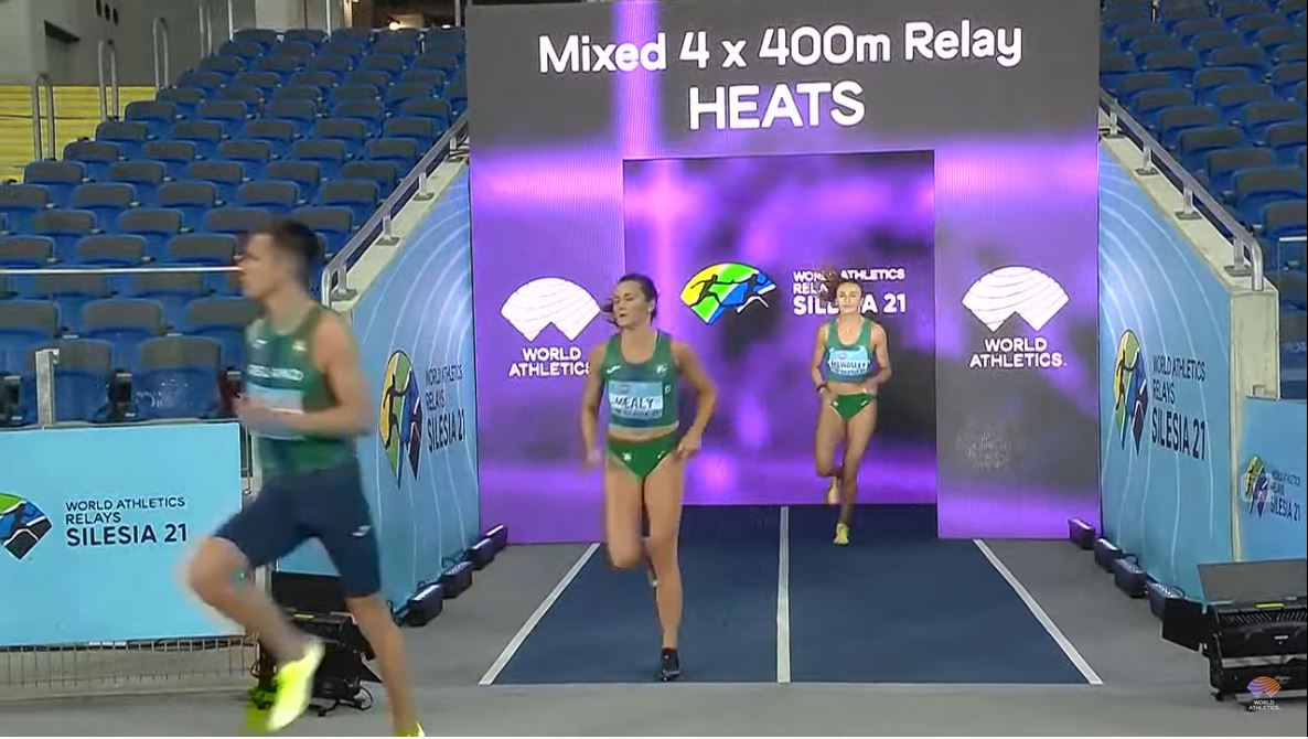 Irish relay teams secure Olympic and 2022 World Championship qualification