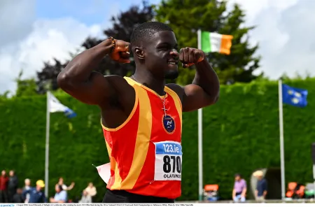 OLATUNDE & BERGIN SPRINT TO 100M GOLDS AS KELLY SMASHES 400M CHAMPIONSHIP RECORD