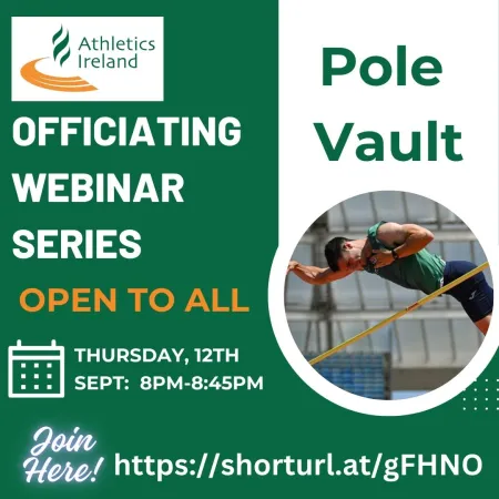 Officiating Webinar Series: Pole Vault