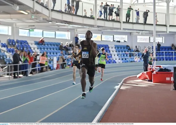 123.ie National Indoor Juvenile Championships Day 1 (Cat F)