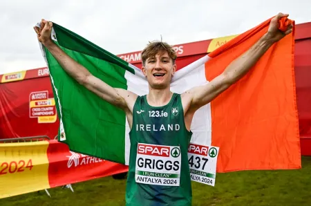 U23 EUROPEAN CROSS COUNTRY SILVER FOR NICK GRIGGS