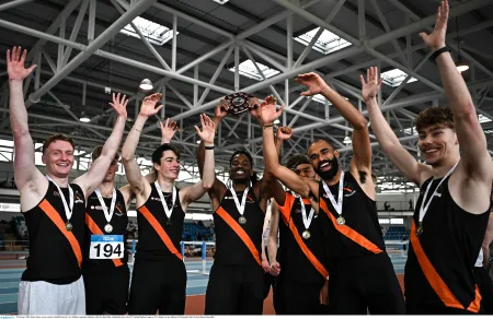 CLONLIFFE AND RATOATH WIN INDOOR LEAGUE TITLES AS OLYMPIANS STAR IN ATHLONE