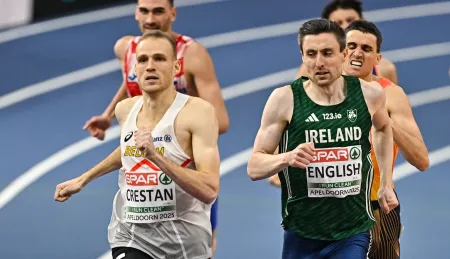 MARK ENGLISH SEALS 800M FINAL SPOT AT EUROPEAN INDOOR CHAMPIONSHIPS