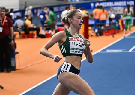 HEALY AND COSCORAN STRIDE INTO 3000M FINALS AS AKINOLA IMPRESSES IN APELDOORN