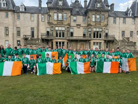 Gold Rush for Whelan and Renton in Scotland at SIAB Schools International Cross Country